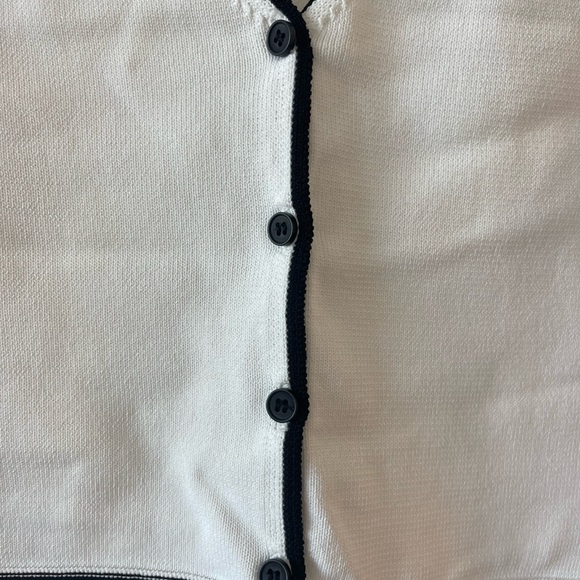 Black and white vest top tank - Picture 7 of 10